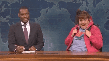 aidy bryant weekend update GIF by Saturday Night Live