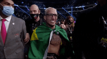 Happy Charles Oliveira GIF by UFC