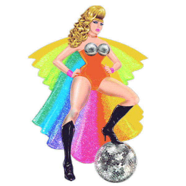 Dj Pride Sticker by Jodie Harsh