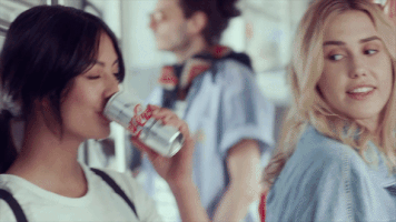 coke refreshment GIF