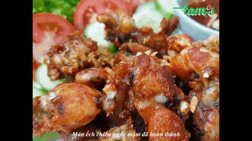 Cách Làm Ếch Chiên Nước Mắm GIF