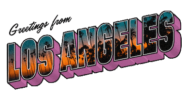 Los Angeles La Sticker