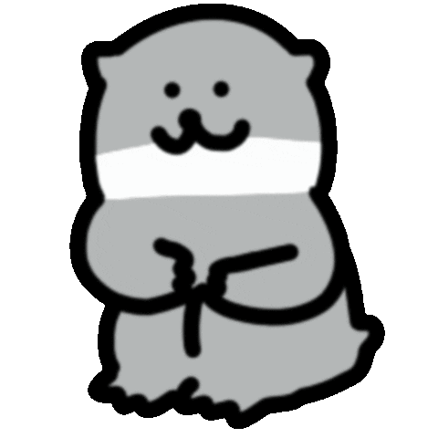 Otter Sticker