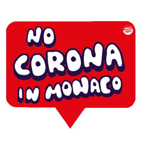 Monte-Carlo Corona Sticker by Vadim Blaustein