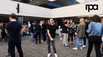 RPA_Advertising dance happy hour floss flossing GIF