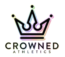 CrownedAthletics rainbow run crown princess Sticker