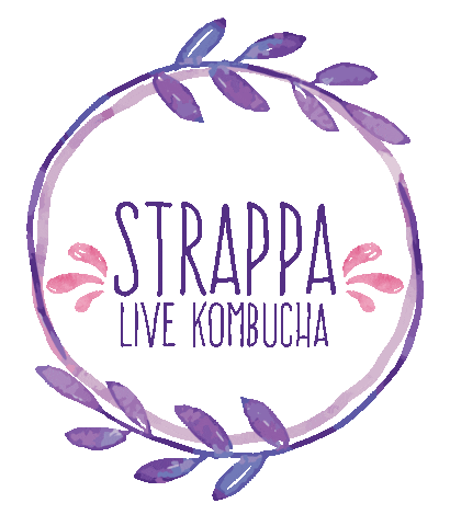 Color Health Sticker by Strappa Live Kombucha