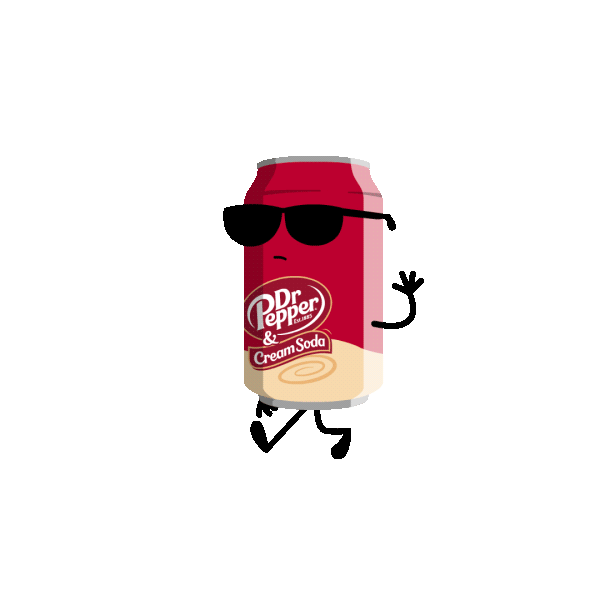Cream Soda Celebrity Sticker by Dr Pepper for iOS & Android | GIPHY