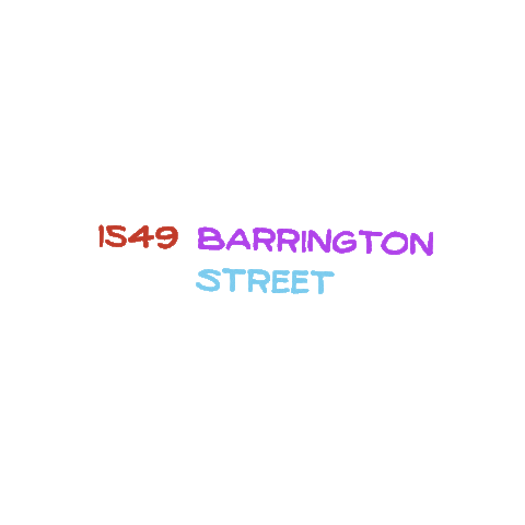 Is49 Barrington Street Sticker by Underground Snax