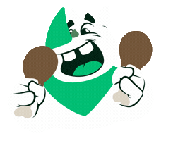 Rhino Poulet Sticker