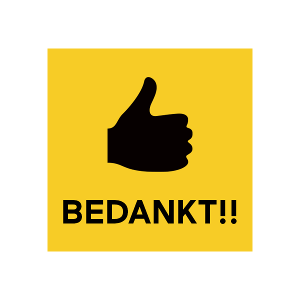 Bedankt Sho Sticker by Giro555