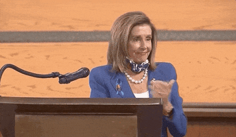 Nancy Pelosi Applause GIF by GIPHY News
