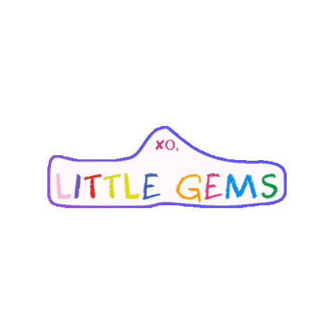XO LITTLE GEMS Sticker