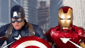 Captain America Reaction GIF by The Sean Ward Show