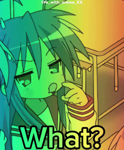 Lucky Star What GIF