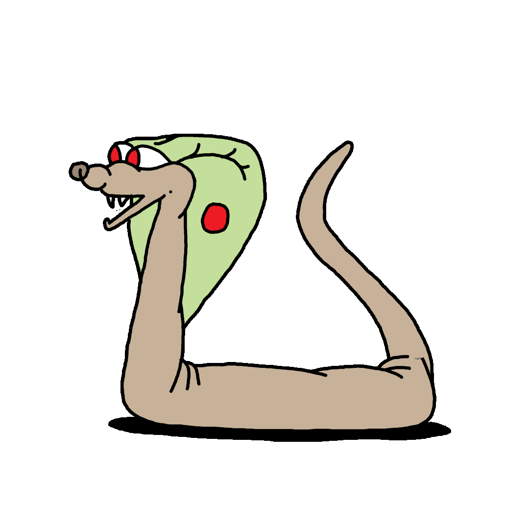 Happy Snake Sticker by DirtyBelgium for iOS & Android GIPHY