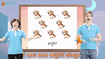 i can see dogs GIF by ALO7.com