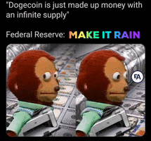 Make It Rain Doge GIF by Forallcrypto