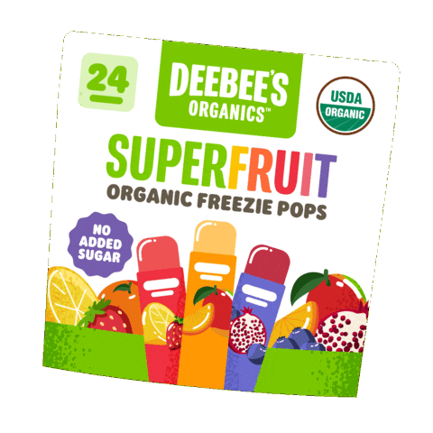 Ice Pop Target Sticker by DeeBee's Organics