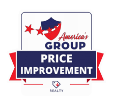 Real Estate Price Reduction Sticker by Americas Group Realty