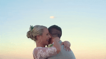 Sunset Beach Wedding GIF by Tayla McGrath Projects