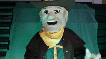 Excited Cowboy GIF by University of Science & Arts