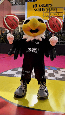 British Basketball Mascot GIF by Newcastle Eagles