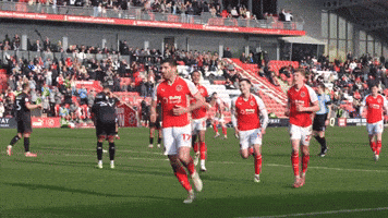 League Two Celebration GIF by Fleetwood Town Football Club