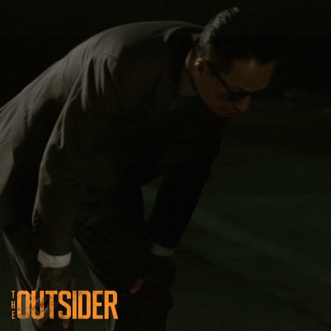 suspicious the outsider GIF by NETFLIX