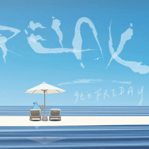 Beach Friday GIF by Angel the Mudskipper