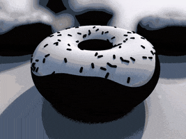 donut cookiesandcream GIF by Primate Studio