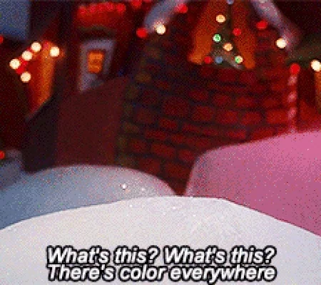 nightmare before christmas color GIF