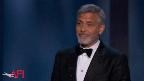 George Clooney Win GIF by American Film Institute - Find & Share on GIPHY