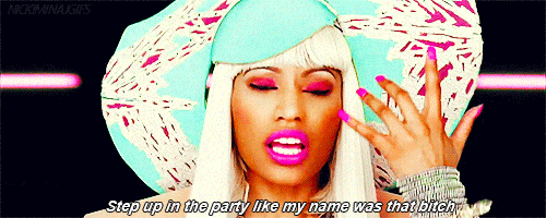Nicki Minaj S S Find And Share On Giphy