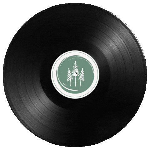 Spin Vinyl Sticker by Hideout.earth