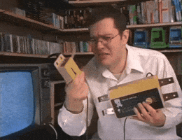 Angry Video Game Nerd Console GIF