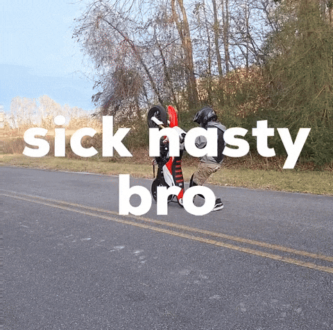 Stunt Wheelie GIF