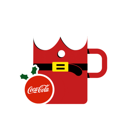 Christmas Coffee Sticker by Coca-Cola for iOS & Android | GIPHY