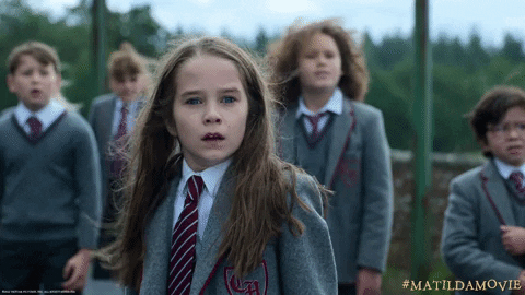Matilda The Musical Omg GIF by Sony Pictures UK - Find & Share on GIPHY