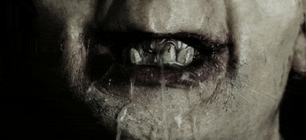 The Lord Of The Rings People Who Eat With Their Mouths Open This Is What You Look Like To Me GIF by Maudit