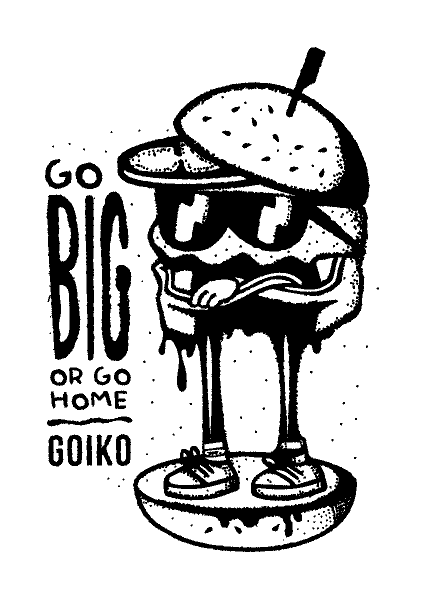 Friends With Benefits Burger Sticker by GOIKO