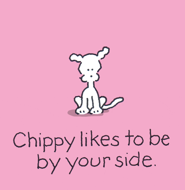 i love you dogs GIF by Chippy the dog
