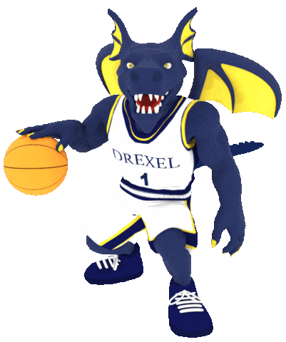 Drexel Dragons Looks Sticker by AFFOA