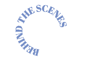 Behind The Scenes Circle Sticker by Joyce Jeroense