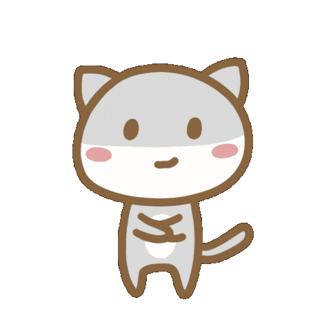 Cat Tail Sticker