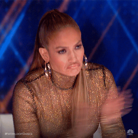 Jennifer Lopez Reaction GIF by NBC World Of Dance