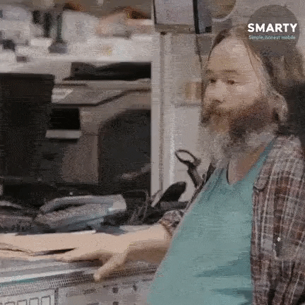 shocked man GIF by SMARTY