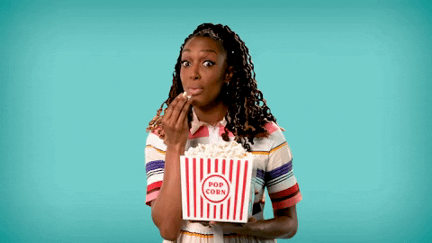 franchesca ramsey popcorn GIF by chescaleigh