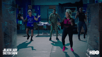 Happy Robin Thede GIF by A Black Lady Sketch Show