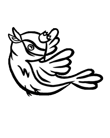 Guam Kingfisher Sticker by King and Rail